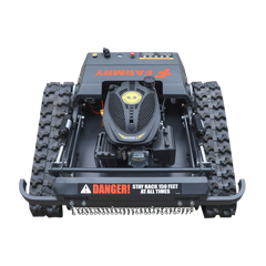 Remote Control Track Mower | Safe & Powerful Mowing on Slopes | Farmry