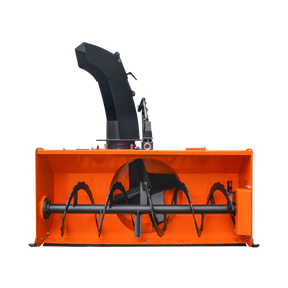 60” Skid Steer Snow Blower, 30-75 HP, REQ.Hydraulic Flow 16 -21GPM , 22” Diameter Impeller,  Manual 360 °Snow Chute,  Snow Shovel for JAM Clearance included, SSB60