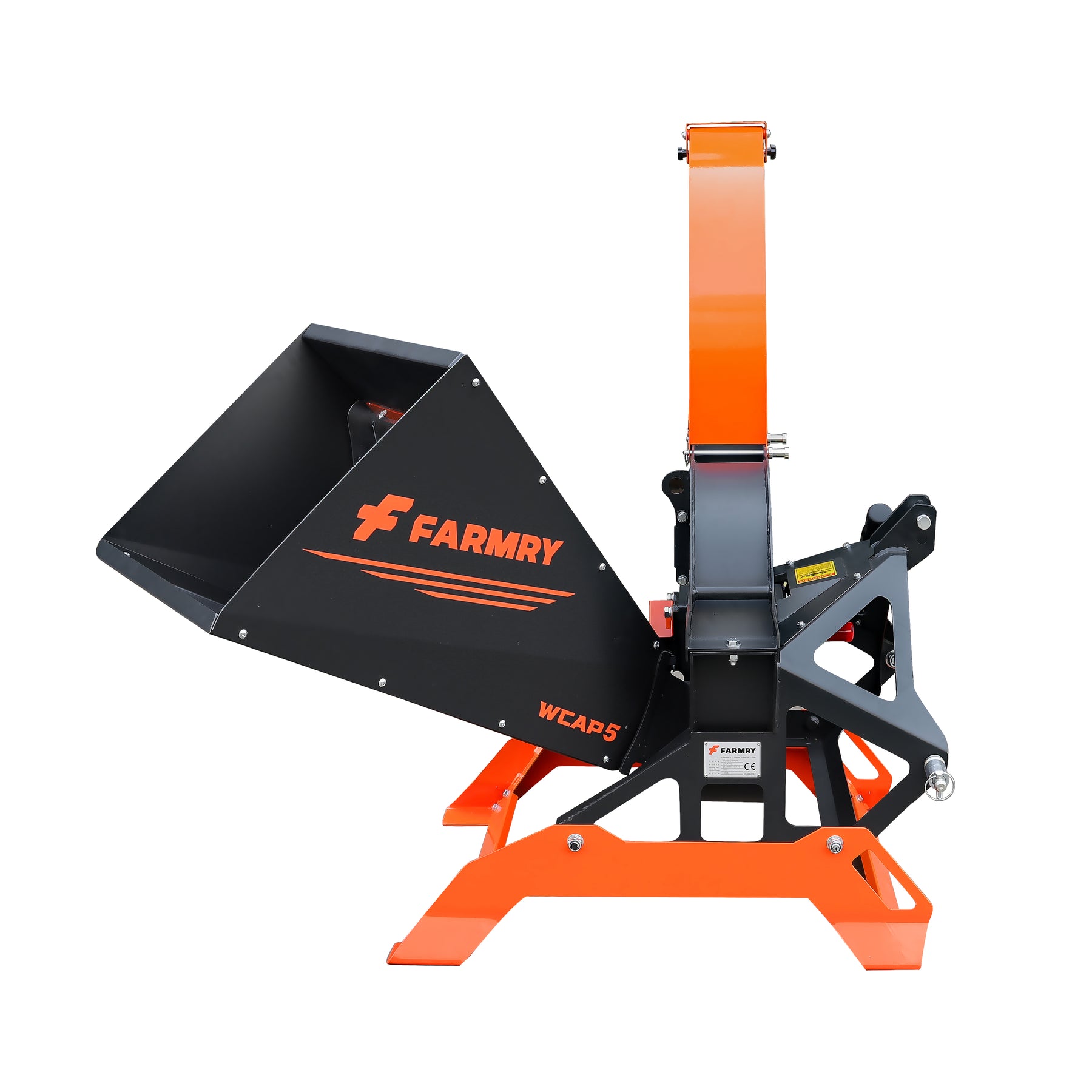 5” PTO Wood Chipper + Stump Grinder Bundle for 15–45HP Tractors | WCAP5 + SG24 Orange Combo