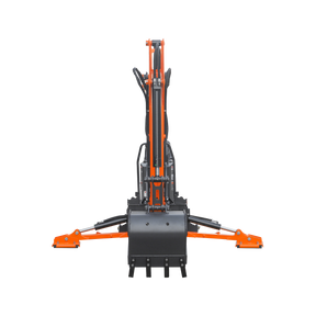 9 '2 " Tractor  Backhoe with Curved Boom, 18" Bucket, Hydraulic Grapple Thumb, Self-Contained Gear Pump&Hydraulic Reservoir included, for 45-120 HP, Cat 2 Hookup, BH920