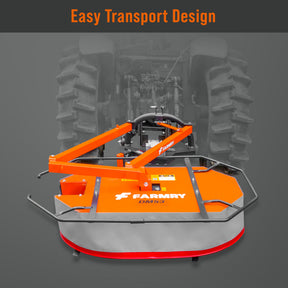 53" Cutting Width, Drum Mower for Tractor, DM53