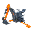 Farmry BH600 6' Compact Tractor Backhoe Attachment | 18-35 HP