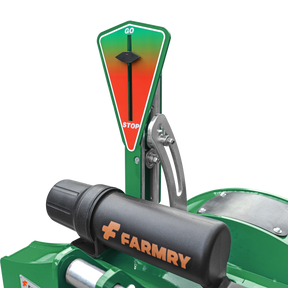3-Point PTO Stump Grinder PRO, Two Torsion Springs, Speed Indicator, 34 Carbide Teeth, for 15-45HP Tractors, PTO Shaft Included with Slip Clutch. SG24 Pro