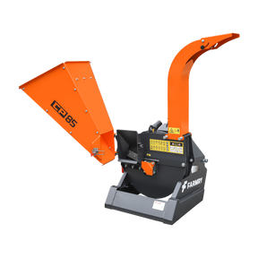 FARMRY PTO Wood Chipper for Tractors | Durable 3-Point Hitch Brush Shredder Model CP85