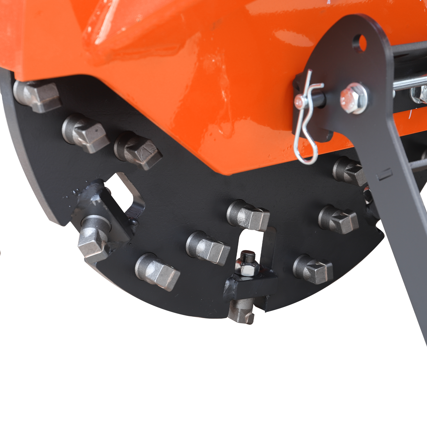 24 inch Stump Grinder for Skid Steer Loader,18 to 23GPM, SSG24(Orange)