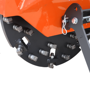 24 inch Stump Grinder for Skid Steer Loader,18 to 23GPM, SSG24(Orange)