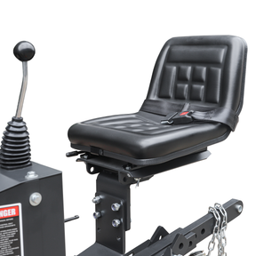 7 ' Tractor  Backhoe with Curved Boom, 12" Bucket, Mechanical Grapple Thumb, Self-Contained Gear Pump&Hydraulic Reservoir included, for 25-45 HP, Cat 1&2 Hookup, BH700e