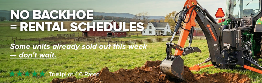 BH600PRO Backhoe size comparison chart