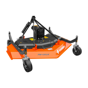 Farmry G.FM Finishing Mower | 47" Width | Rear-Mount, Adjustable Skids, & Stone Guard | 20-45 HP Tractors FM120LN