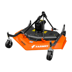Farmry G.FM Finishing Mower | 47" Width | Rear-Mount, Adjustable Skids, & Stone Guard | 20-45 HP Tractors FM120LN