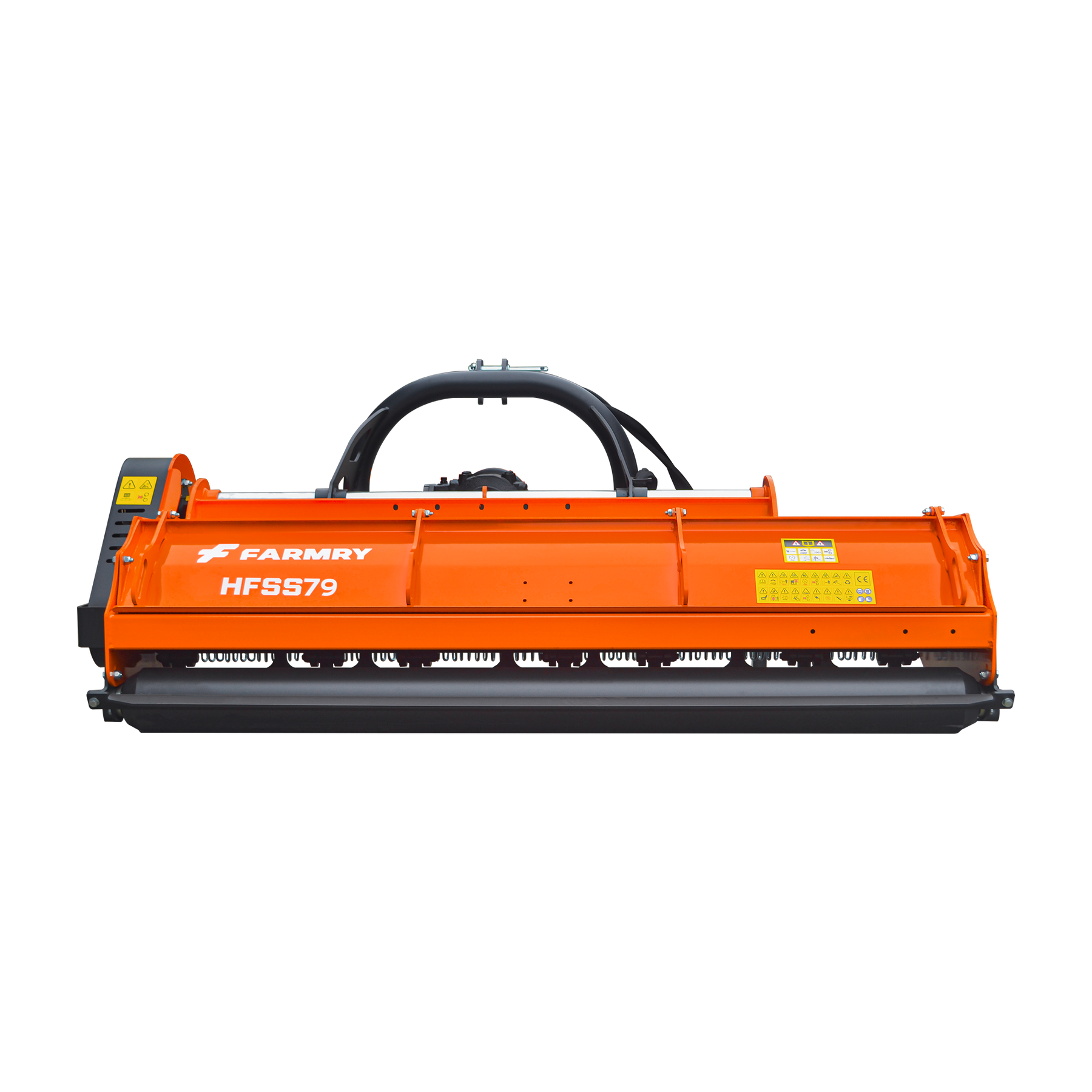 3 Point 79" Flail Mower, PTO Hydraulic Side Shift, 35-85HP Mowing Attachment for Category 1 and 2 Tractors, HFSS79 - Farmry