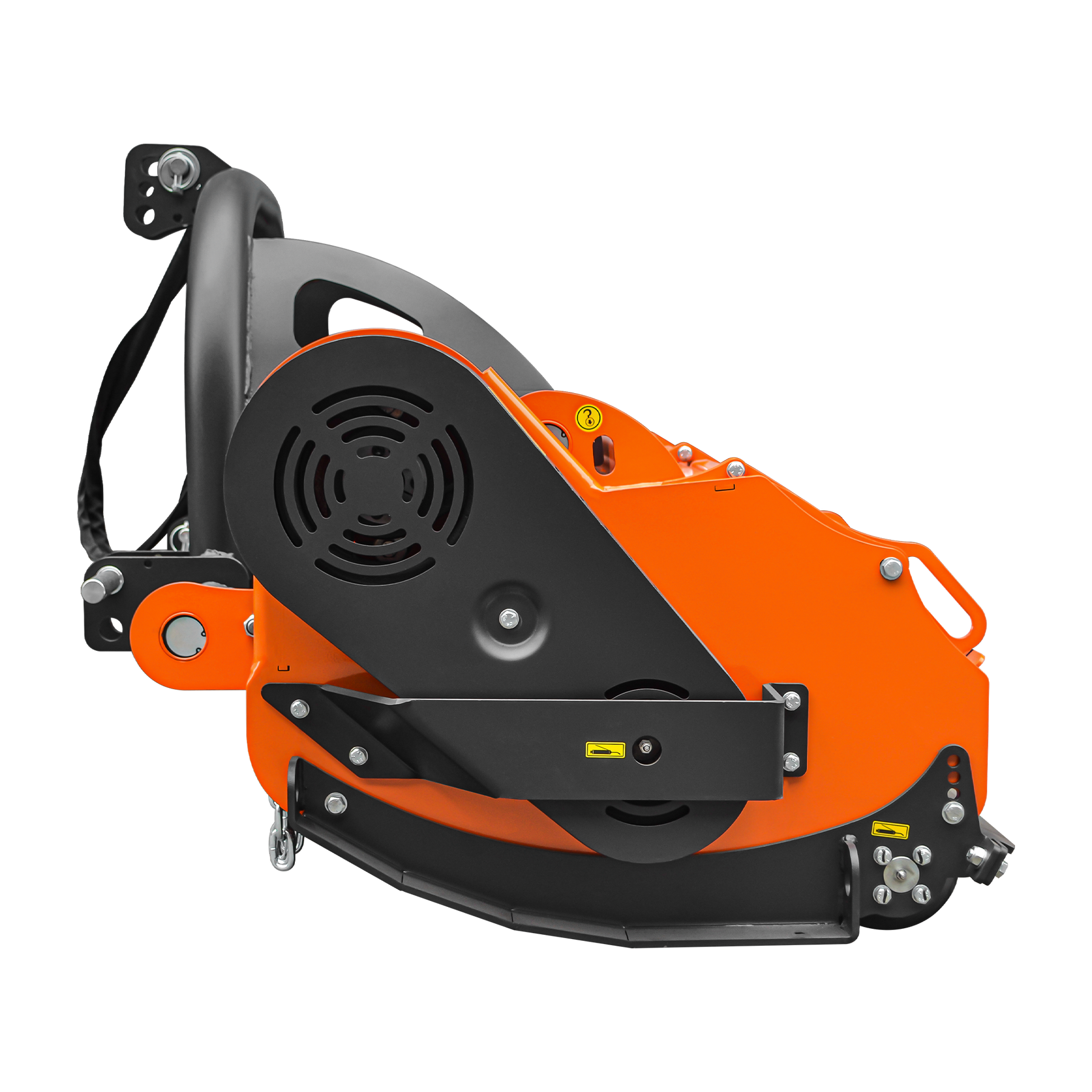 3 Point 79" Flail Mower, PTO Hydraulic Side Shift, 35-85HP Mowing Attachment for Category 1 and 2 Tractors, HFSS79 - Farmry