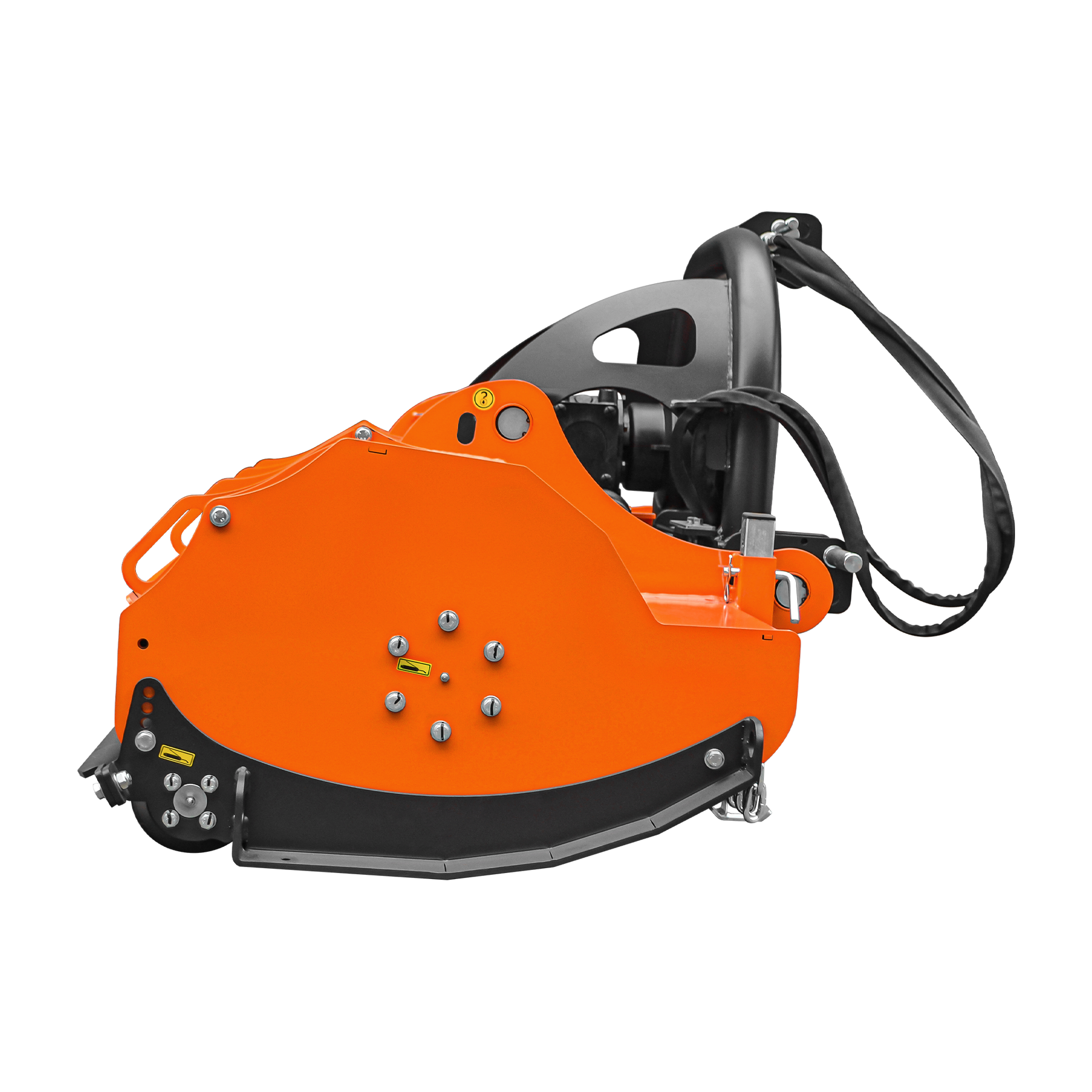 3 Point 79" Flail Mower, PTO Hydraulic Side Shift, 35-85HP Mowing Attachment for Category 1 and 2 Tractors, HFSS79 - Farmry