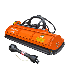 3 Point 79" Flail Mower, PTO Hydraulic Side Shift, 30-85HP Mowing Attachment for Category 1 and 2 Tractors, HFSS79