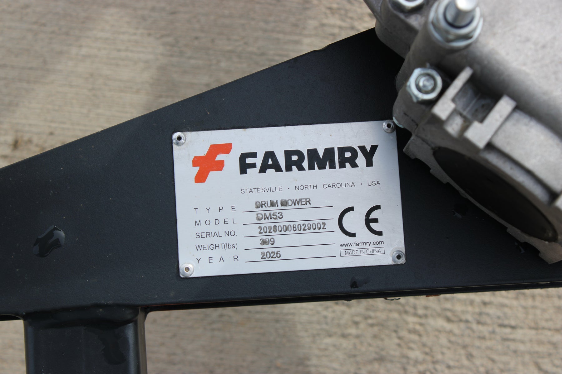 Used 53" Cutting Width, Drum Mower for Tractor, DM53 (Copy)