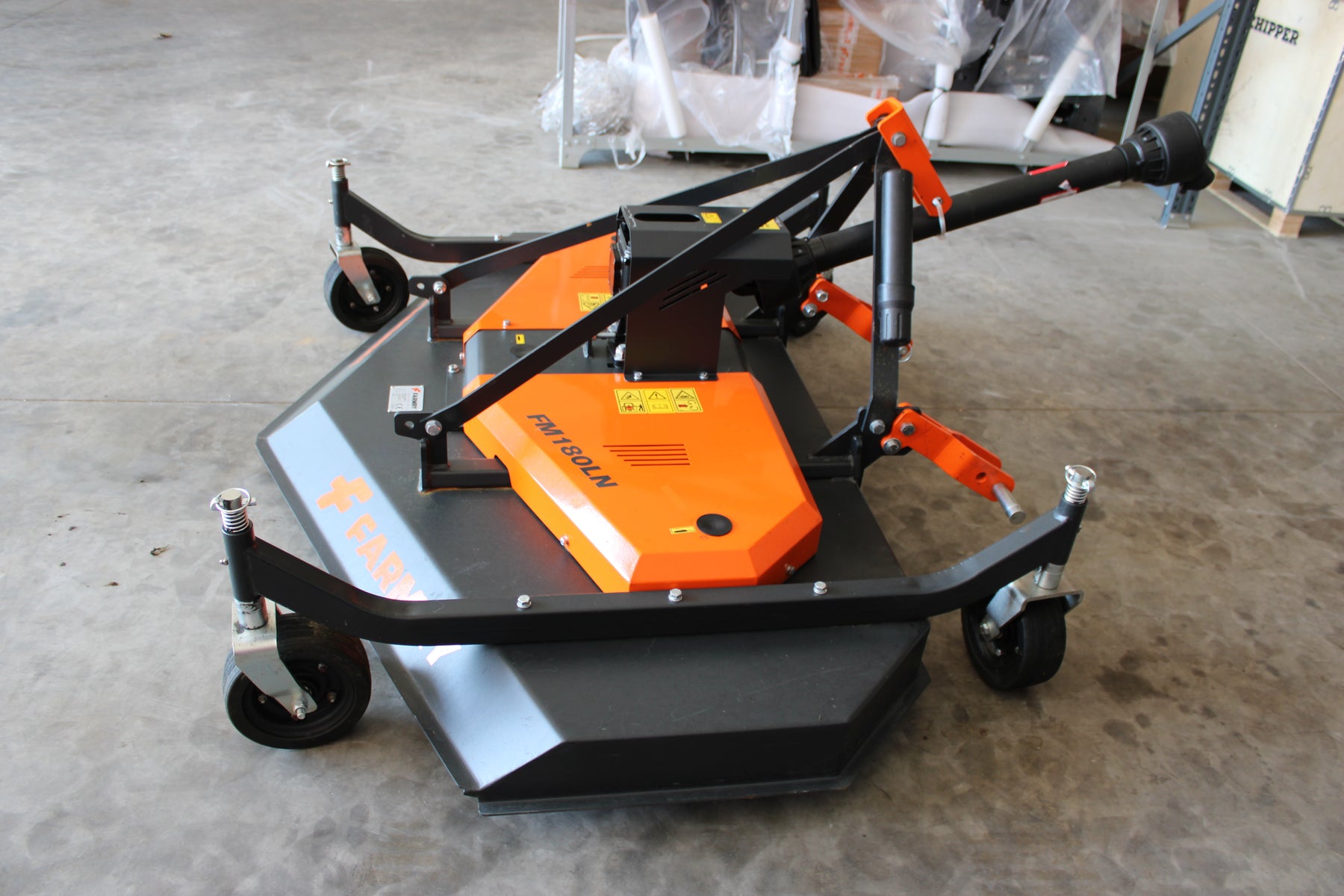 Used Farmry 71" Cutting Width Finishing Mower, 20-45 HP, 3-Point, PTO Driveline & Quick Hitch Included, FM180LN