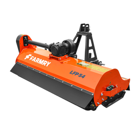 3 Point 54" Flail Mower, PTO Powered 25-45HP Mowing Attachment for Category 1 Tractors, LFP54 Pro Series - Farmry