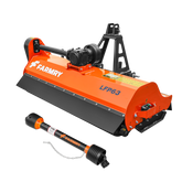 3 Point 63" Flail Mower, PTO Powered 25-45HP Mowing Attachment for Category 1 Tractors, LFP63 Pro Series