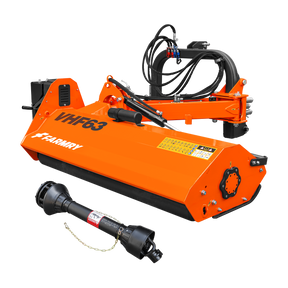 63" Heavy Duty Hydraulic Verge 3Point Offset Flail Ditch Bank Mower, 60-100 HP, rear attached VHF63