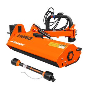63" Heavy Duty Hydraulic Verge 3Point Offset Flail Ditch Bank Mower, 60-100 HP, rear attached VHF63