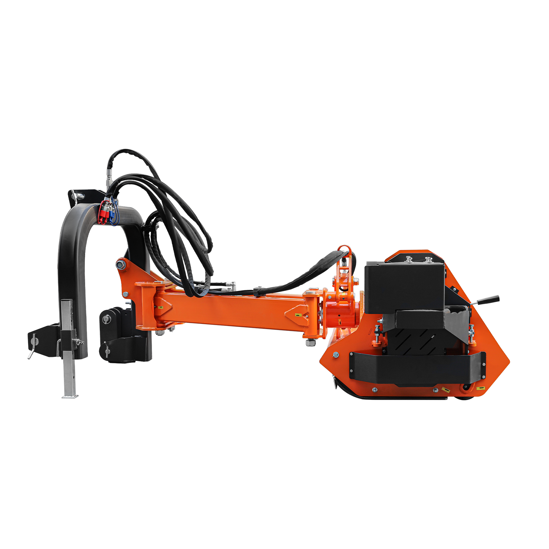 Farmry 71" Heavy Duty Hydraulic Verge 3Point Offset Flail Ditch Bank Mower, 80 HP, rear attached VHF71 - Farmry