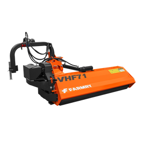 Farmry 71" Heavy Duty Hydraulic Verge 3Point Offset Flail Ditch Bank Mower, 80 HP, rear attached VHF71 - Farmry