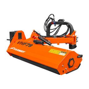 Farmry 79" Heavy Duty Hydraulic Verge 3Point Offset Flail Ditch Bank Mower, 90 HP, rear attached VHF79 - Farmry
