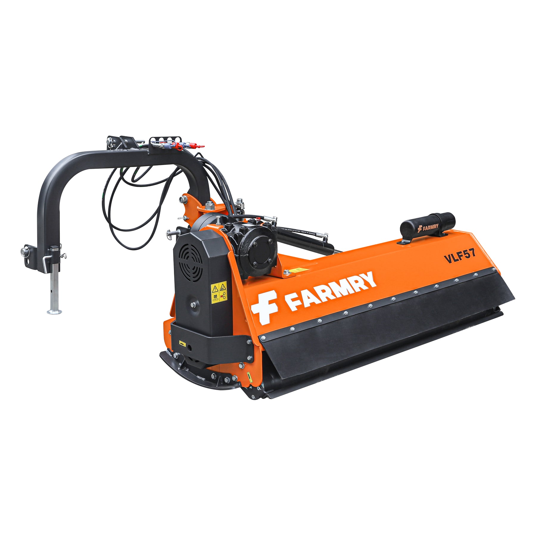 3 Point 57" Offset Flail Ditch Bank Mower for Category 1 Tractors, 25-45HP, VLF57