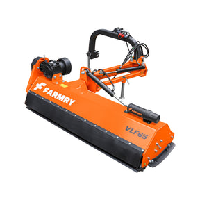 3 Point 65" Offset Flail Ditch Bank Mower for Category 1 Tractors, 25-45HP, VLF65