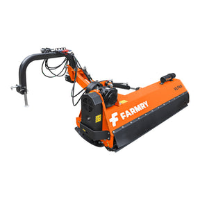 3 Point 65" Offset Flail Ditch Bank Mower for Category 1 Tractors, 25-45HP, VLF65