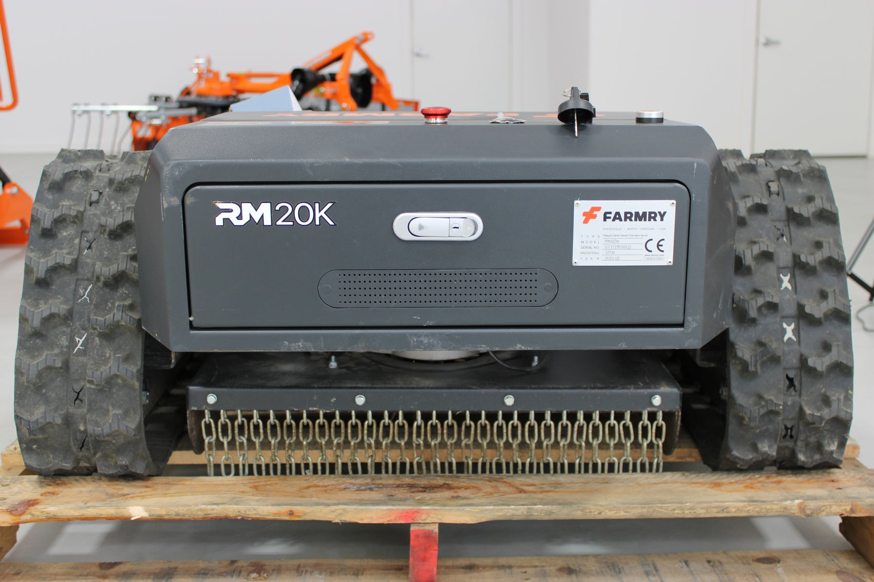 Used Remote-Controlled Snow Mower – 20.9" Cut, 6.1HP, Winter Duty, RM20S
