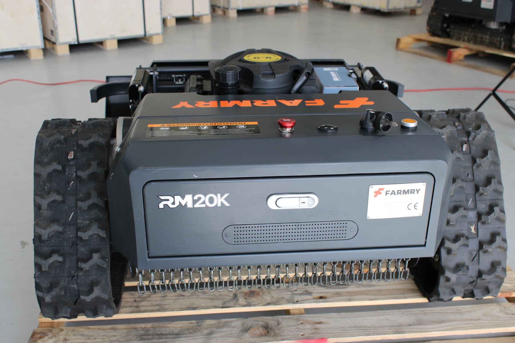 Used Remote-Controlled Snow Mower – 20.9" Cut, 6.1HP, Winter Duty, RM20S