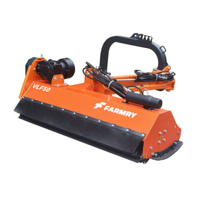 Farmry 50" Light Verge 3-Point Offset Flail Ditch Bank Mower for 25-45 HP Tractors - farmry