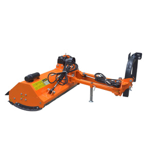 Farmry 57" Light Verge 3-Point Offset Flail Ditch Bank Mower for 25-45 HP Tractors - farmry